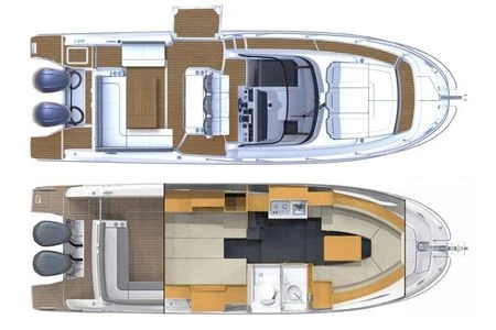 Yacht charter Dubrovnik - Jeanneau Cap Camarat 10.5 WA on SamBoat