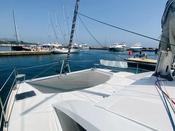 Catamaran to hire Portisco at the best price