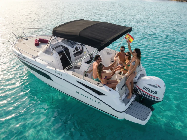 Motorboat to hire Ibiza Town at the best price