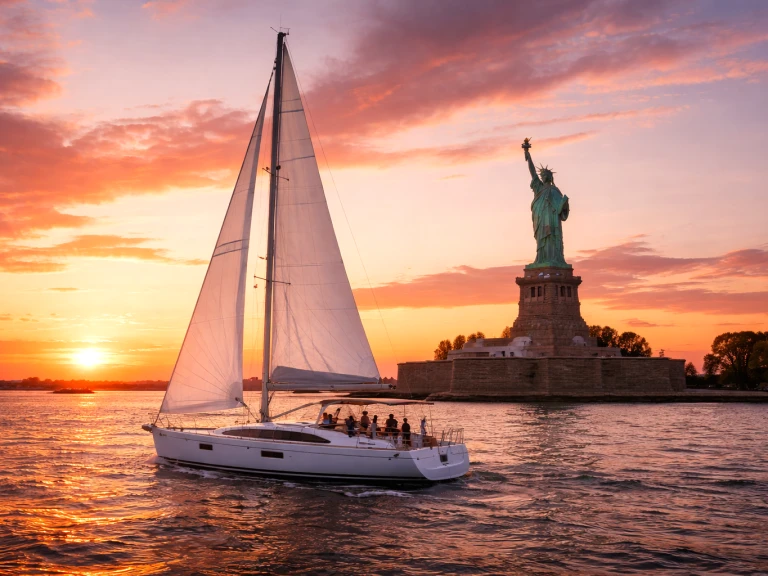 Yacht hire Manhattan cheap Oceanis 40