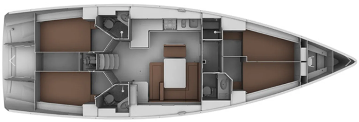 Hire a Bavaria Cruiser 45 Lefkáda