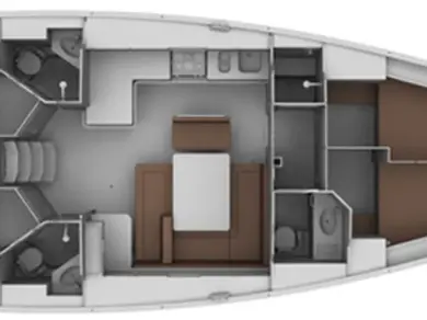 Hire a Bavaria Cruiser 45 Lefkáda