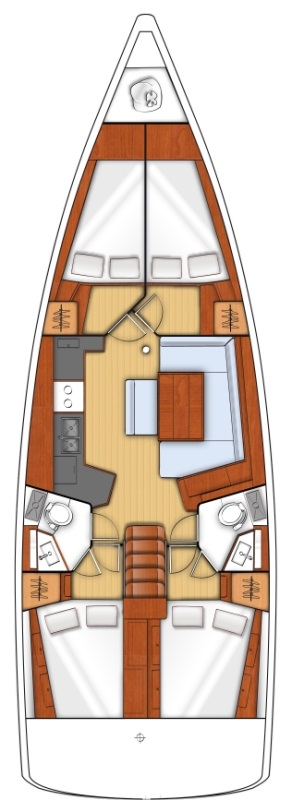 Charter a Bénéteau Oceanis 45 in Sukošan on Samboat
