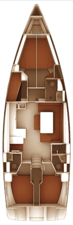 Yacht hire Gouvia cheap Cruiser 51 Style