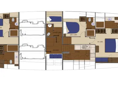 Hire Sailboat Custom Made with a boat licence