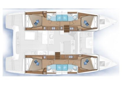 Hire Catamaran with or without skipper Lagoon Gouvia