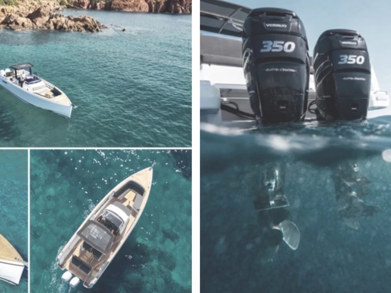 Motorboat hire in Gouvia - Fjord Fjord 38 Xpress