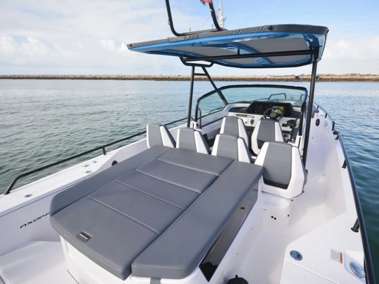 Axopar Axopar 28 T-Top charter bareboat or skippered in  Corfu