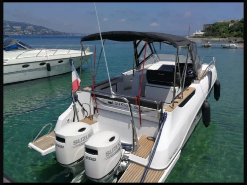 Motorboat to hire Mandelieu-la-Napoule at the best price