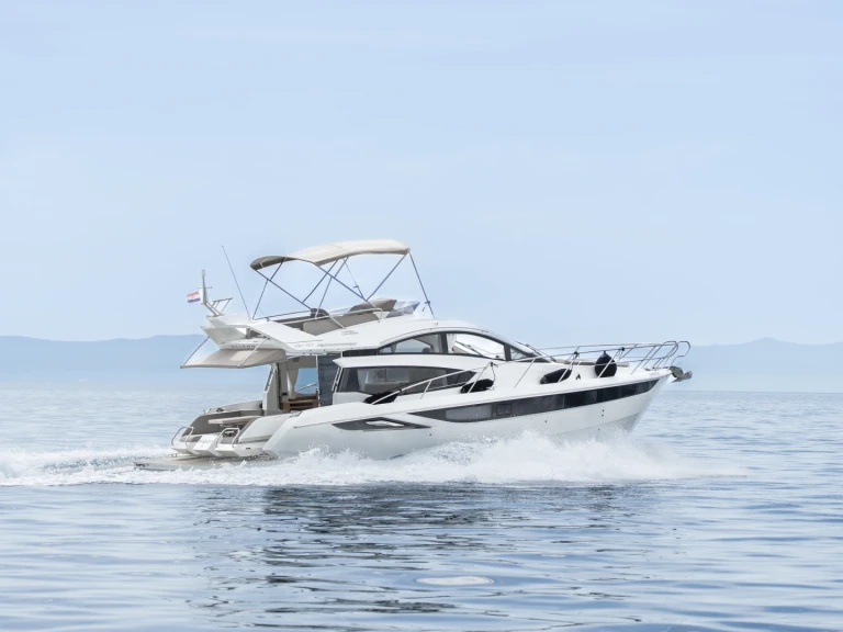Yacht hire Makarska cheap Galeon 430 Skydeck