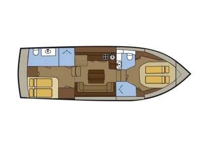 Hire Canal boat with or without skipper Vacance Waren (Müritz)