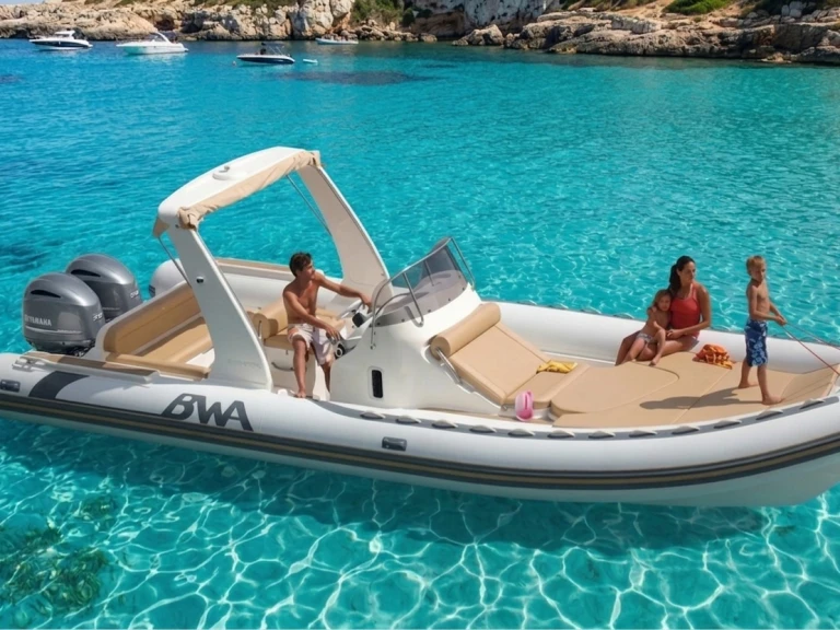 Charter a Bwa America 850 in Puerto de Pollensa on Samboat