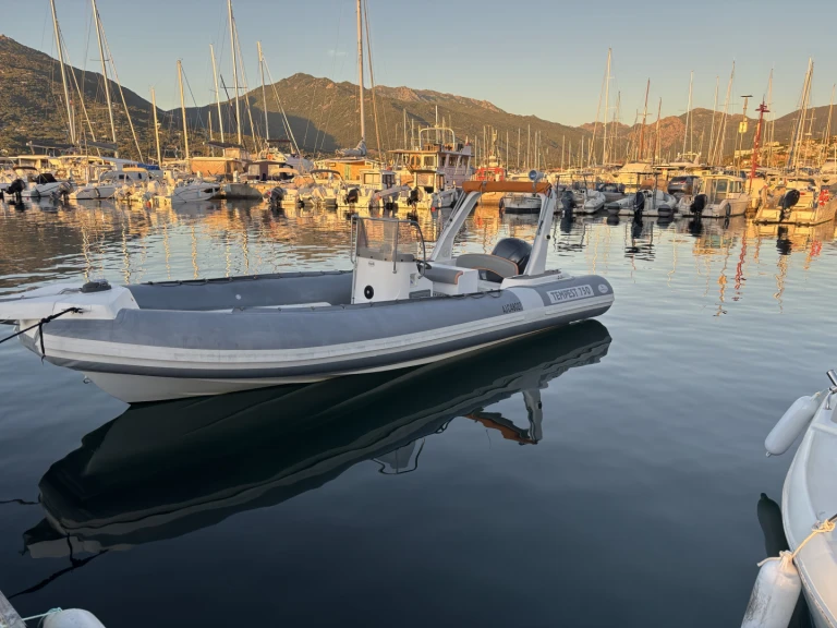 Capelli Tempest 750 charter bareboat or skippered in  Bonifacio