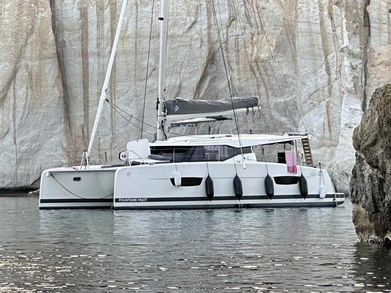 Fountaine Pajot Isla 40 (5 cab.) charter bareboat or skippered in  Paros (Island)