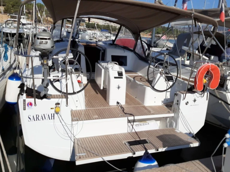 Jeanneau Sun Odyssey 410 charter bareboat or skippered in  Bormes-les-Mimosas