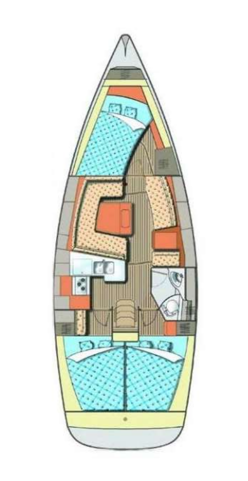 Sailboat hire in Punat - Elan Impression 40