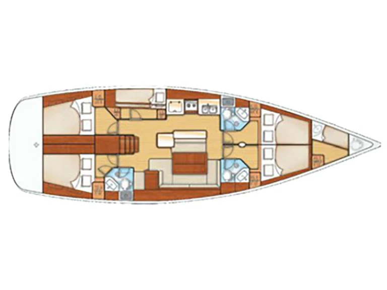 Hire Sailboat Bénéteau with a boat licence