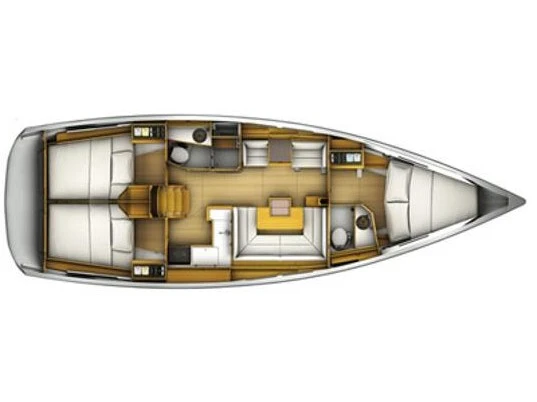 Jeanneau Sun Odyssey 409 (3 cab.) charter bareboat or skippered in  Lefkáda