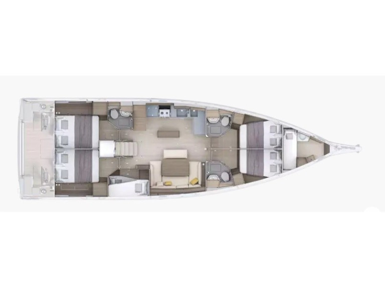 Yacht charter Gouvia - Bénéteau Oceanis 52 - 6 cab. on SamBoat