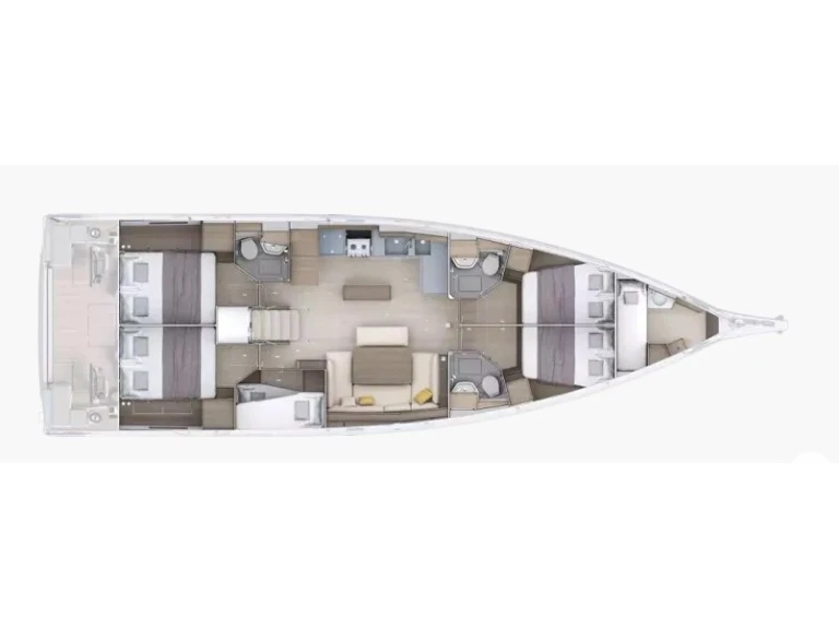 Yacht charter Gouvia - Bénéteau Oceanis 52 - 6 cab. on SamBoat