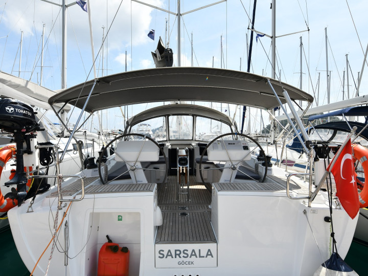 Hanse Hanse 458 charter bareboat or skippered in  Göcek