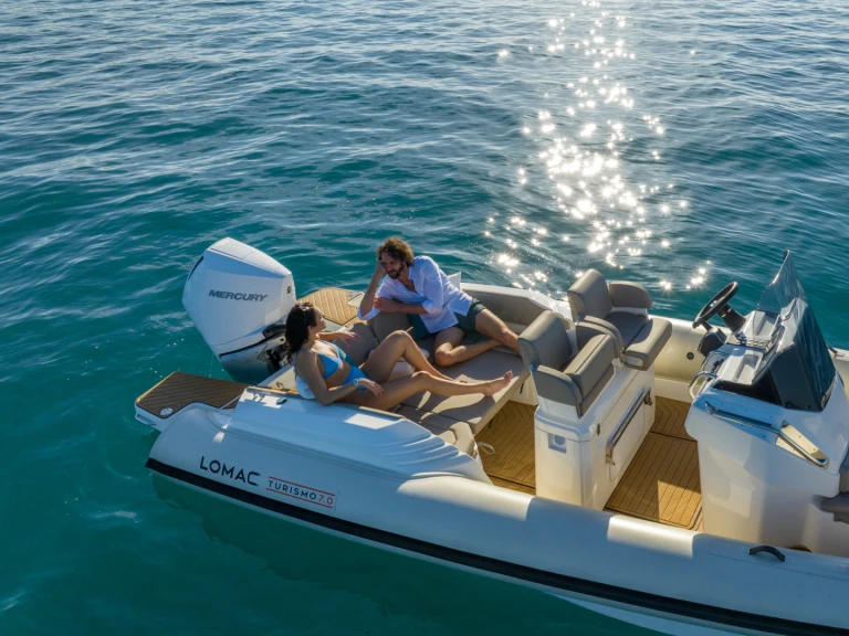 Lomac 7.0 TURISMO charter bareboat or skippered in  Saint-Florent
