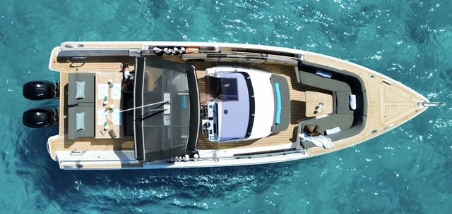Hire a Fjord Fjord 38 Express Ibiza Town
