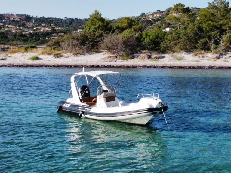 Sacs Sacs S 680 charter bareboat or skippered in  Bonifacio