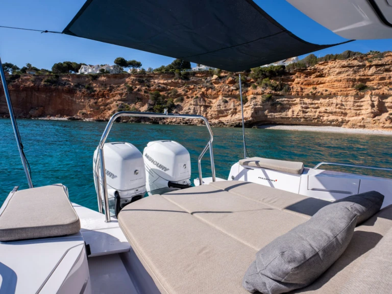 Hire a Axopar Axopar 37 Sun-Top Portals Nous