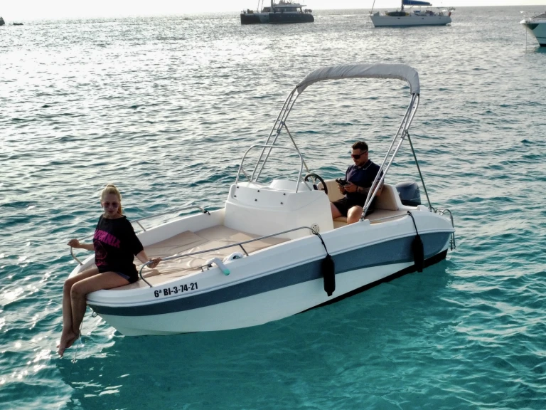 Yacht hire Sant Antoni de Portmany cheap Nuva M6 Open