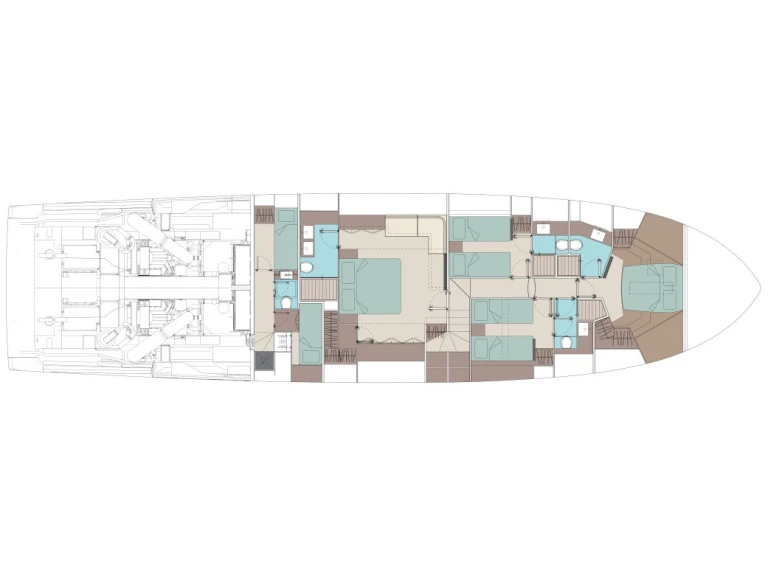 Hire Luxury Yacht with or without skipper Riva Dubai Marina