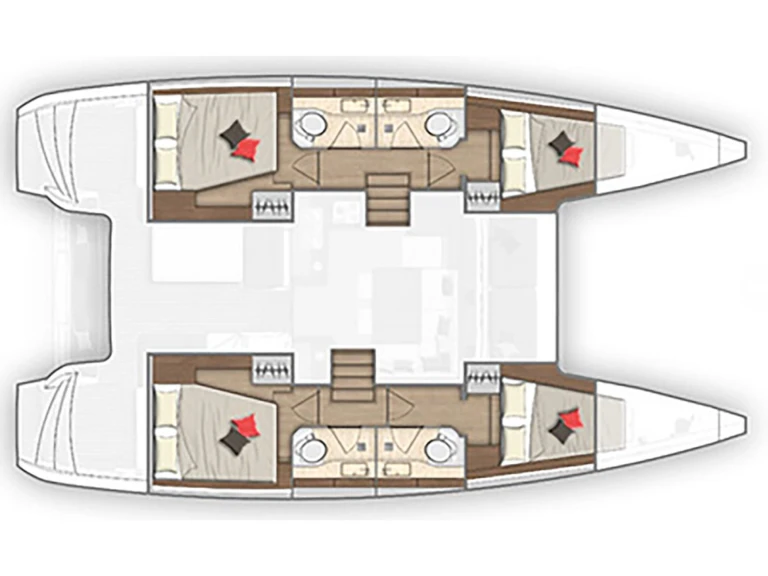 Yacht hire Gouvia cheap Lagoon 40