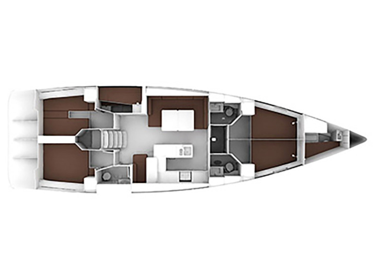 Yacht hire Alimos cheap Bavaria Cruiser 56 (6 cab.)