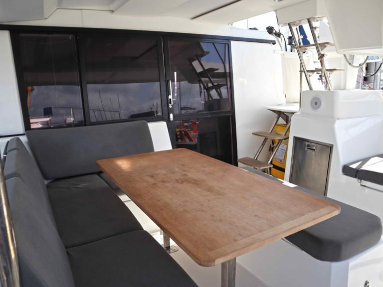Charter a Fountaine Pajot Astréa 42 Maestro (5 cab.) in Néa Péramos on Samboat