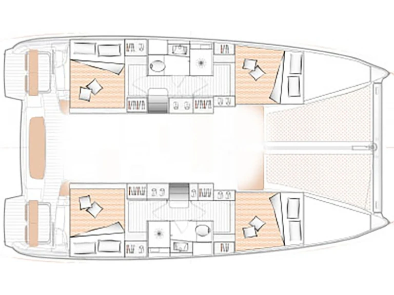 Charter a Excess Excess 11 (6 cab.) in Gouvia on Samboat