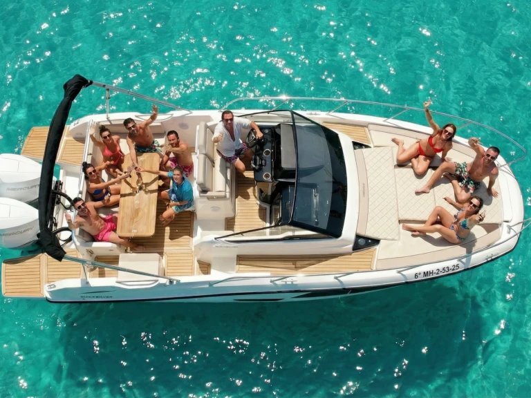 Charter a Quicksilver Activ 875 Sundeck in Ibiza Town on Samboat