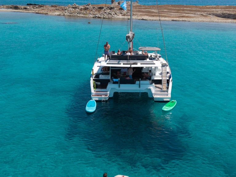 Catamaran hire in Ornos - Fountaine Pajot Elba 45