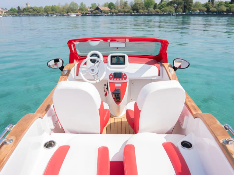 CAR OFF SHORE FIAT 500 CAR OFF SHORE FIAT 500 charter bareboat or skippered in  Sirmione