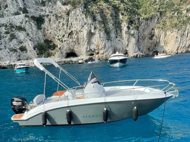 Romar Bermuda 590 charter bareboat or skippered in  Porto di Salerno