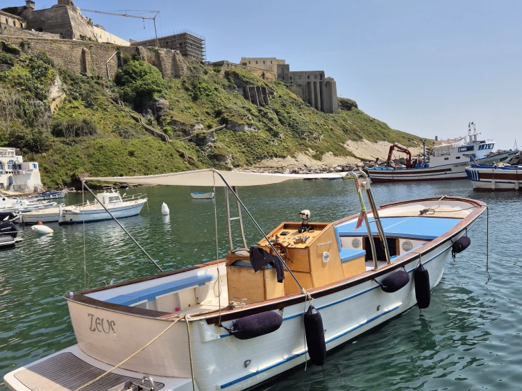 Fratelli Aprea Sorrento 7,80 tradizionale / open charter bareboat or skippered in  Italy