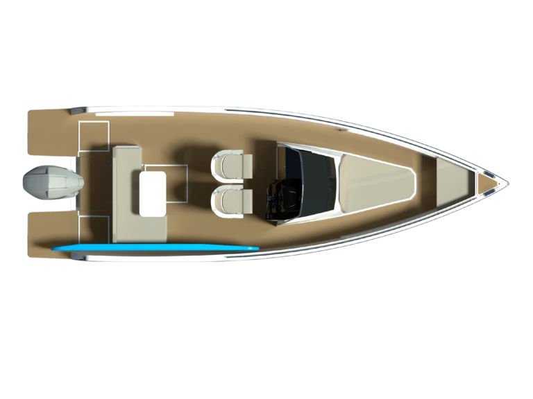 Motorboat hire in Port de Sitges Aiguadolç - Nuva M8 OPEN