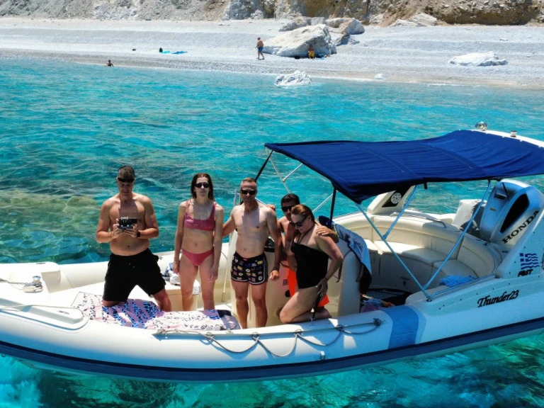 Hire RIB Fost with a boat licence