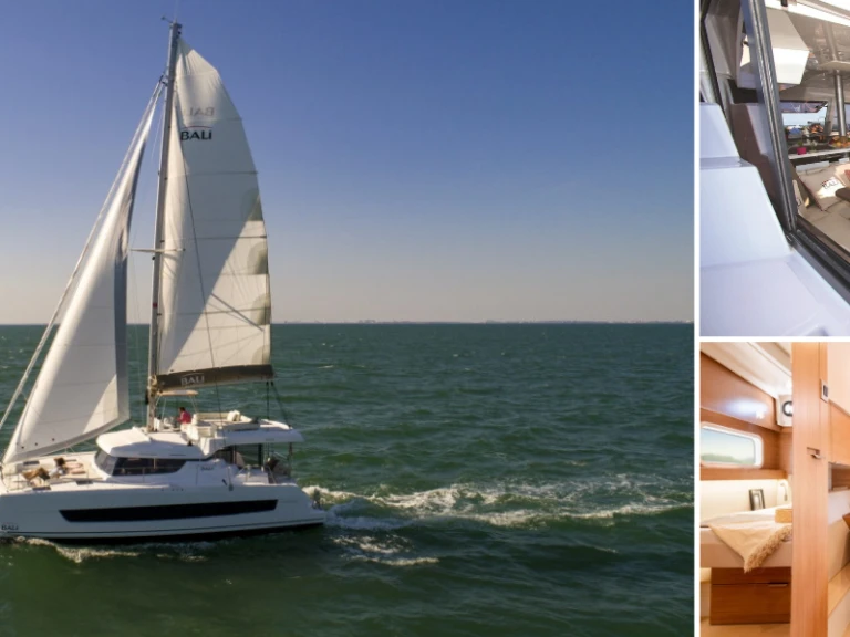 Hire Catamaran Bali with a boat licence