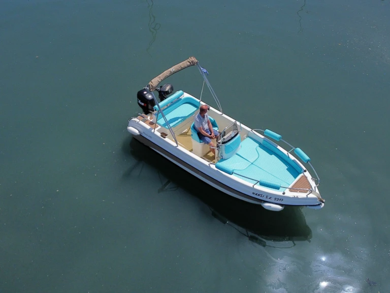 Hire Motorboat with or without skipper Karel Corfu