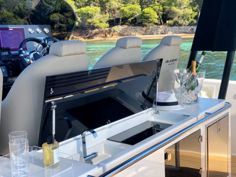 De Antonio 42 FULL LUXE charter bareboat or skippered in  Ibiza Town