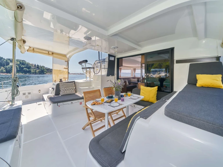 Lagoon AURA charter bareboat or skippered in  Kaštel Gomilica