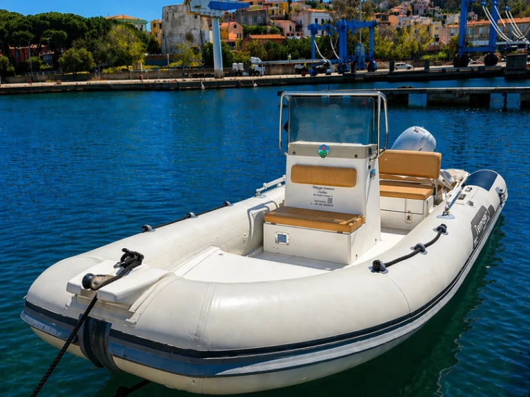 Capelli Tempest 530 charter bareboat or skippered in  Arbatax