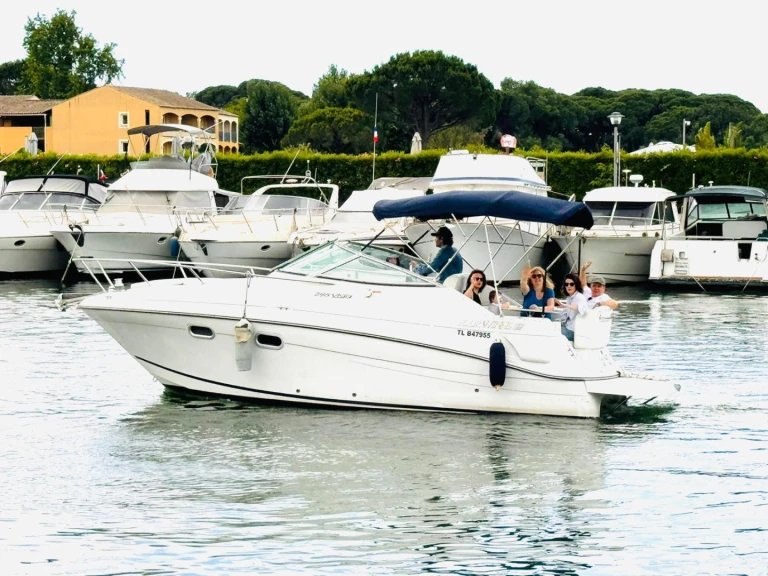 Hire Motorboat Four Winns with a boat licence