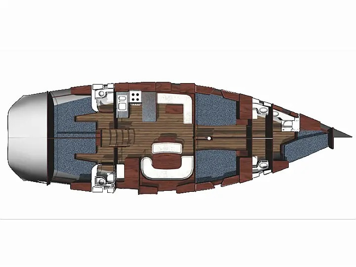 Ocean Yachts Ocean Star 58.4 - 5 cab. charter bareboat or skippered in  Alimos