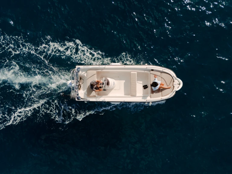 Nireus 550 charter bareboat or skippered in  Benitses